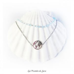 Pulsera Mapa Azul
