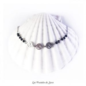Pulsera 3 Mapas Negro
