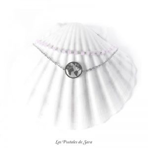 Pulsera Mapa Rosa