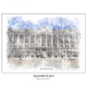 Postal Madrid, Palacio Real