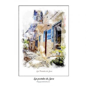Postal Peñiscola (casco antiguo), Castellón