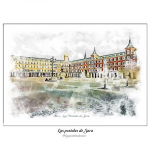 Postal Madrid, Plaza Mayor 1