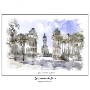 Postal Madrid, Monumento Alfonso XII