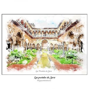 Postal Sevilla, Real Alcazar