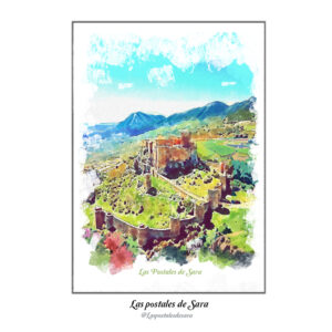 Postal del Castillo de Loarre