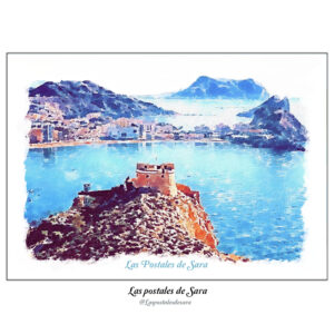 Postal de Aguilas, Murcia